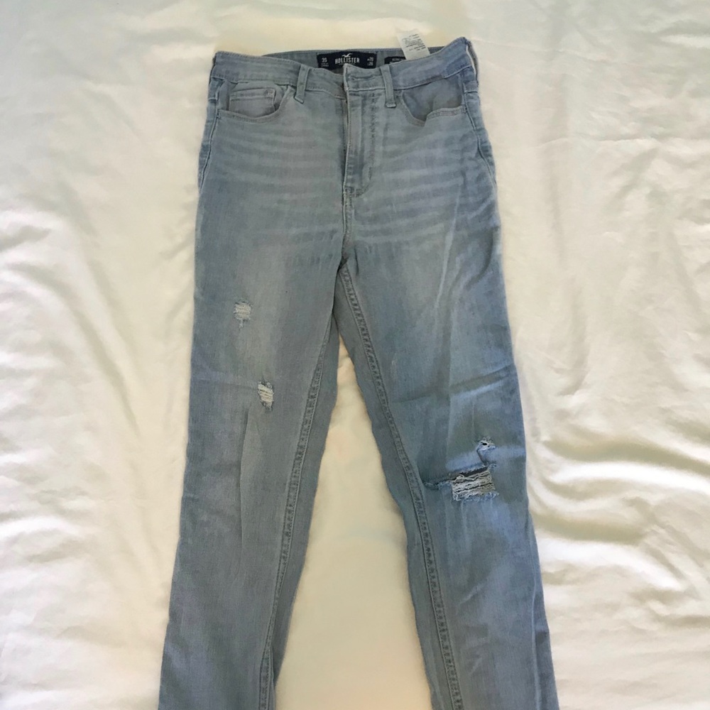 High waisted hollister jeans